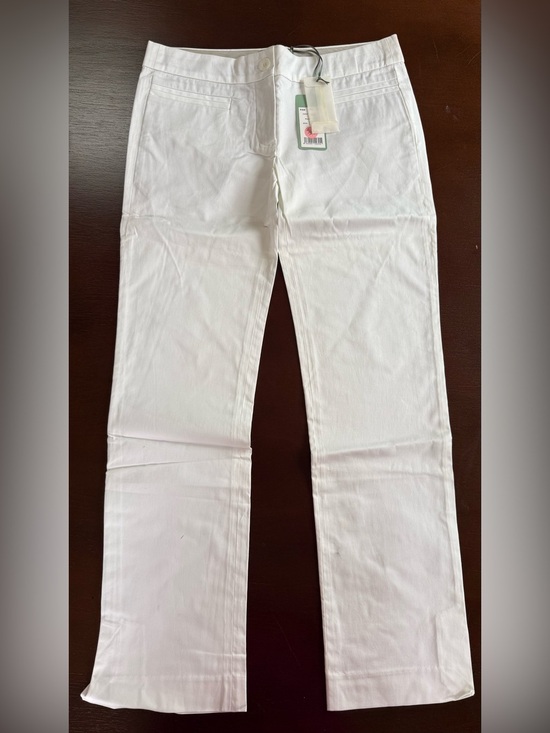 Hoss Intropia Pants - Women’s White Straight-Leg Jeans with Subtle Stretch